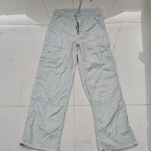 American Eagle Outfitters Light Gray Cargo Pants